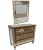 Import Hot New Style Mirrored Dressing Table Living Room Cabinet With Wall Mirror in Gold from China