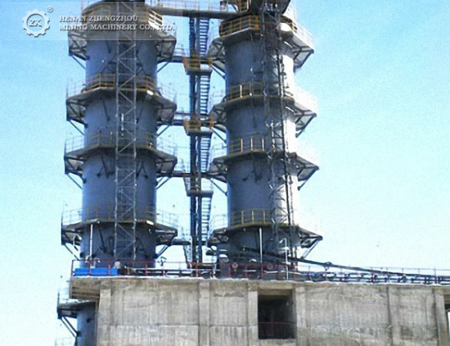 Hot product lime stone processing cement equipment/vertical shaft lime kiln