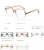 Import Hot Sale Best Quality Optic Eyeglass Women Glass Frames Eye from China