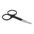 Import Hot Sale Black Makeup Eyebrow Eyelash Stainless Steel Scissors from China