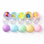 Hot Sale Cheap Price Promotional 4.5cm Plastic Round Gashapon Capsule Toys With Different Random Toys Inside