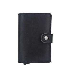 Hot Sale Crazy Horse Leather credit Card Holder / Card Protector