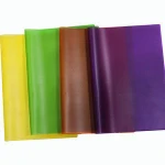 Hot sale custom size transparent plastic pvc book cover