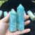 Import Hot sale high quality caribbean calcite points natural crystal sky blue healing towers for decoration from China