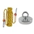 Import Hot Sale Magnet Fishing Set Low MOQ D136mm Neodymium Fishing Pot Magnet 1322lbs with Rope for Sale from China