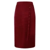 Hot Sale New Design Custom Made  High Waist Pencil Skirt Lady