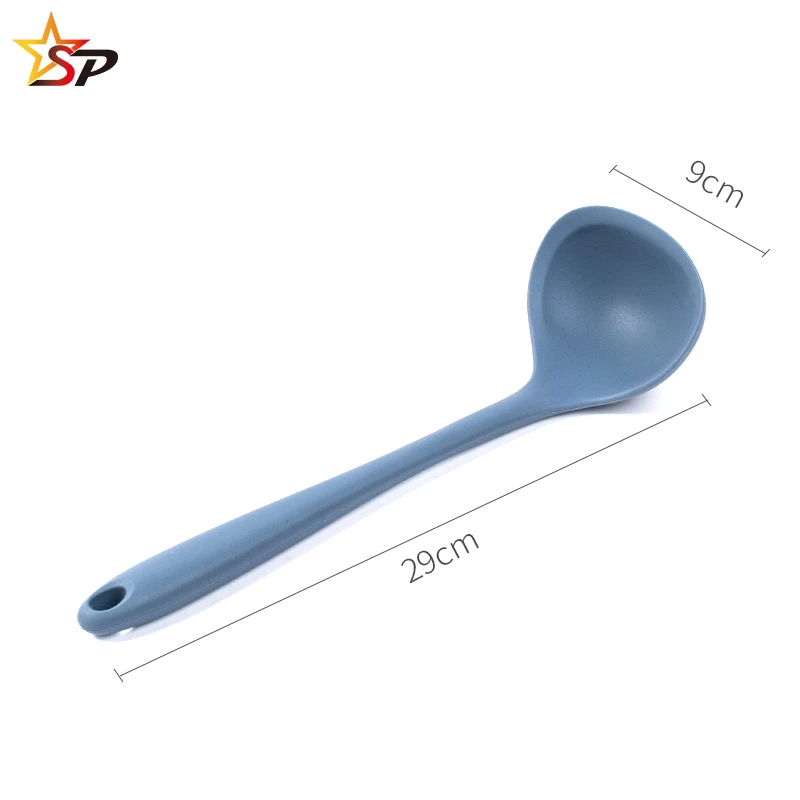 Hot sale Non-Stick Heat Resistant Durable Silicone Soup Ladle Ladle Spoon