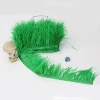 hot sale stage properties garment decorative colored natural ostrich feather lace