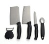 Hot Sale Stainless Steel 5pcs Knife Set with PP Handle