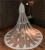 Import Hot sale top quality long lace 2 layers white Ivory 1.5 meters width 3 meters long veil for bridal with comb from China