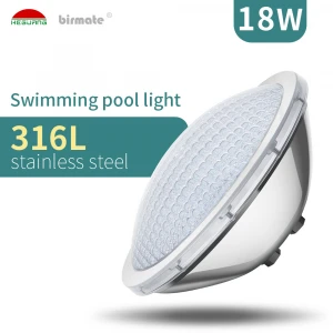 HOT SALES LED  Underwater pool light IP68 12V  White color PAR56 LED Lamps For Spa Swimming Pool light