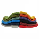 Hot sell winter warm fashion 12 colors solid color knitted beanie hats