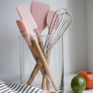 Hot selling 100% Food grade Eco-friendly wholesale silicone kitchen utensils cooking tools