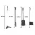Import Hot selling 3pcs fireplace set with holder from China