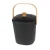 Import Hot Selling Bamboo Fiber Activated Carbon Eco Home Kitchen Compost Waste Bin from China
