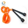 Hot selling black PVC speed jump rope skipping kids jumping rope for fitness exercise