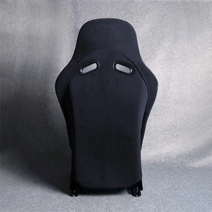 Hot Selling Design Racing style Black leather fiber sports Racing Car Seat