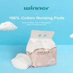 Hot selling free sample ultra thin absorbable leakproof soft breast pads disposable