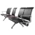 Import Hot selling waiting room furniture reception chairs waiting chairs hospital reclining hospital chairs from China