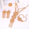 hot style  necklace ring earring set bridal jewelry  sets