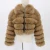 Import Hot Winter Furs Women Soft Thick Warm Coat Outdoor Clothing wear short cropped Faux Fox Fur Jackets Fur Coat women from China