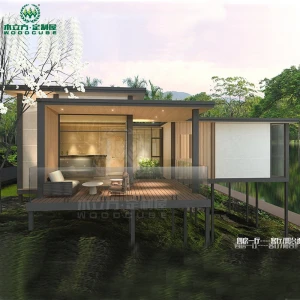 Hotel container house luxury prefab capsule hotel prefab