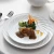 Import Hotel Use Smooth White China Dinner Set, Dinnerware Sets Luxury Hotel# from China