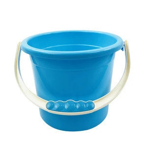 Household Cleaning Plastic Pail Bucket Durable Portable Water Bucket