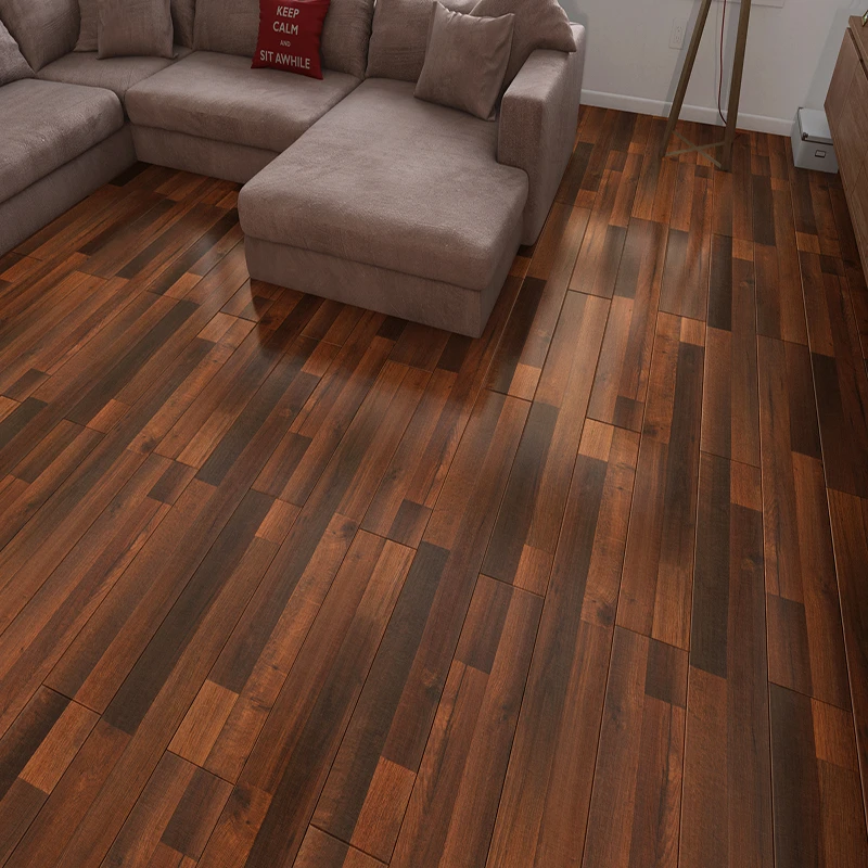 Household commercial laminated wood flooring sealing wax waterproof composite floor manufacturers direct sales