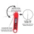 Import Household food thermometer Kitchen BBQ meat cooking thermometer with stainless probe and bottle opener from China