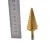 Import HSS4241 Titanium Hex Shank 6-25mm Straight Groove  Step Drill Bit   Power Tool from China