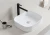 Import HY-8064 Luxury thin edge table top ceramic round basin bathroom sink for Villa from China