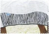 Hybrid Summer Combo Horse Rugs with combination of poly cotton top and breezy air flow nylon zebra print mesh