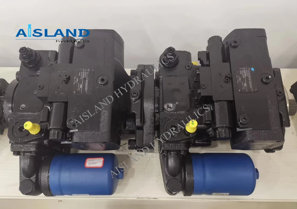 hydraulic variable axial piston pump A4VG71 double tandem original pump