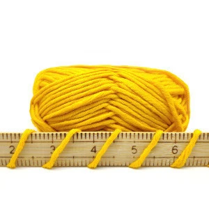 In Stock   85% Acrylic 15% Nylon Blended Hand Knitting Yarn For Blankets and scarf