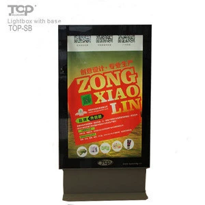 Indoor LED light box design advertising for display