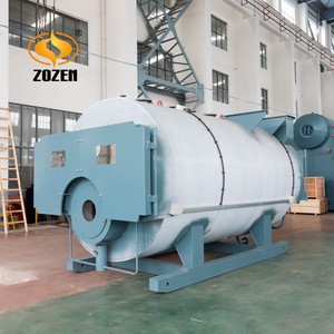 Industrial 1 ton boiler fuel consumption with riello burner