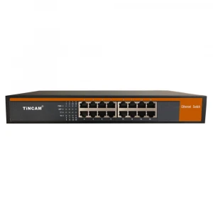 Industrial 100Mbps   24 Port Network POE Switch + 2 Gigabit Ethernet Port +1 SFP