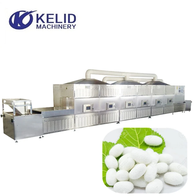 Industrial Microwave Silkworm Cocoon Drying Sterilization Equipment