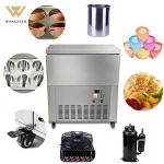 Industrial  Multi Flavor Cream Ice block machine for sale