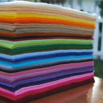 Industrial pressed 100% merino sheep wool felt fabric rolls 3 mm