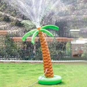 Inflatable Palm Tree Yard Sprinkler Toy Sprinkler Large Kids summer Water Toy for Outdoor