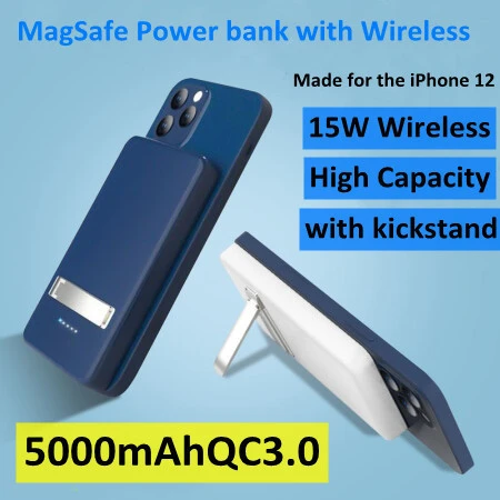 Innovative Products 2020 Magnet Consumer Electronics Power Banks 5000mah with phone 12 Magsaft Case