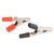 Insulated Crocodile Clips Plastic Handle Cable Lead Testing Metal Alligator Clips Clamps
