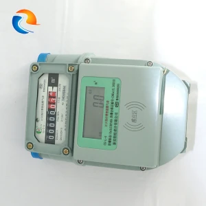 intelligent gas meter prepaid digital multi flue gas meter