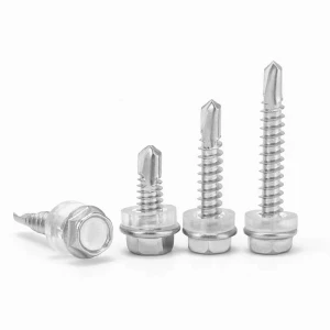 ISO410 stainless steel hexagonal head self - drilling screws are selling hot in Chinese factories