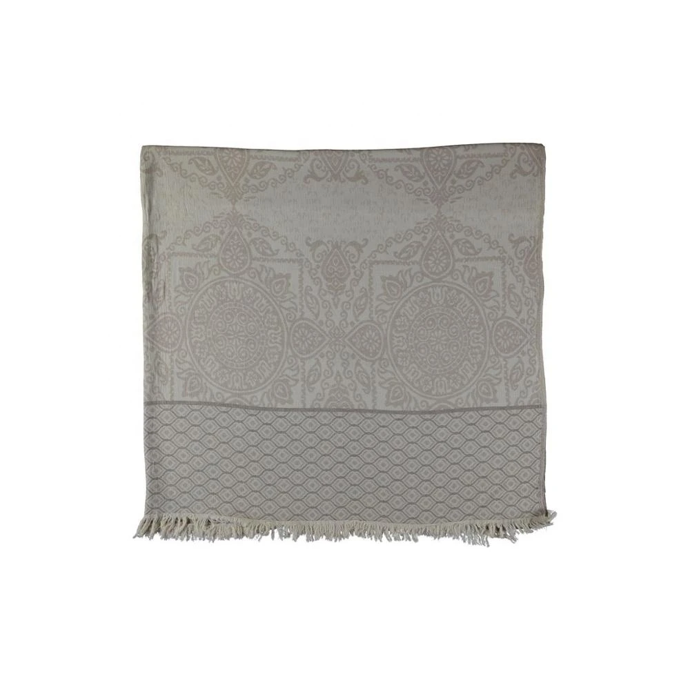 Jacquard Luxury Bed Spread 100%Cotton Sofa Cover Blanket Throw 220x240cm