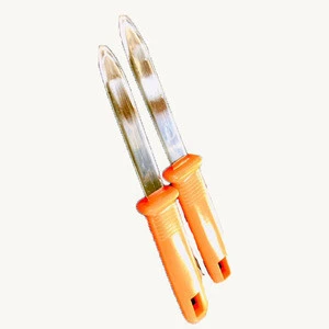 Japan seafood tools stainless steel oyster knife with plastic handle