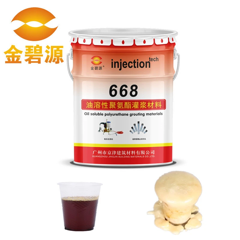 JBY668 Hydrophobic pu grout chemical for crack repare