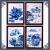 Import jingdezhen supplies ceramic porcelain white decorative wall plates from China